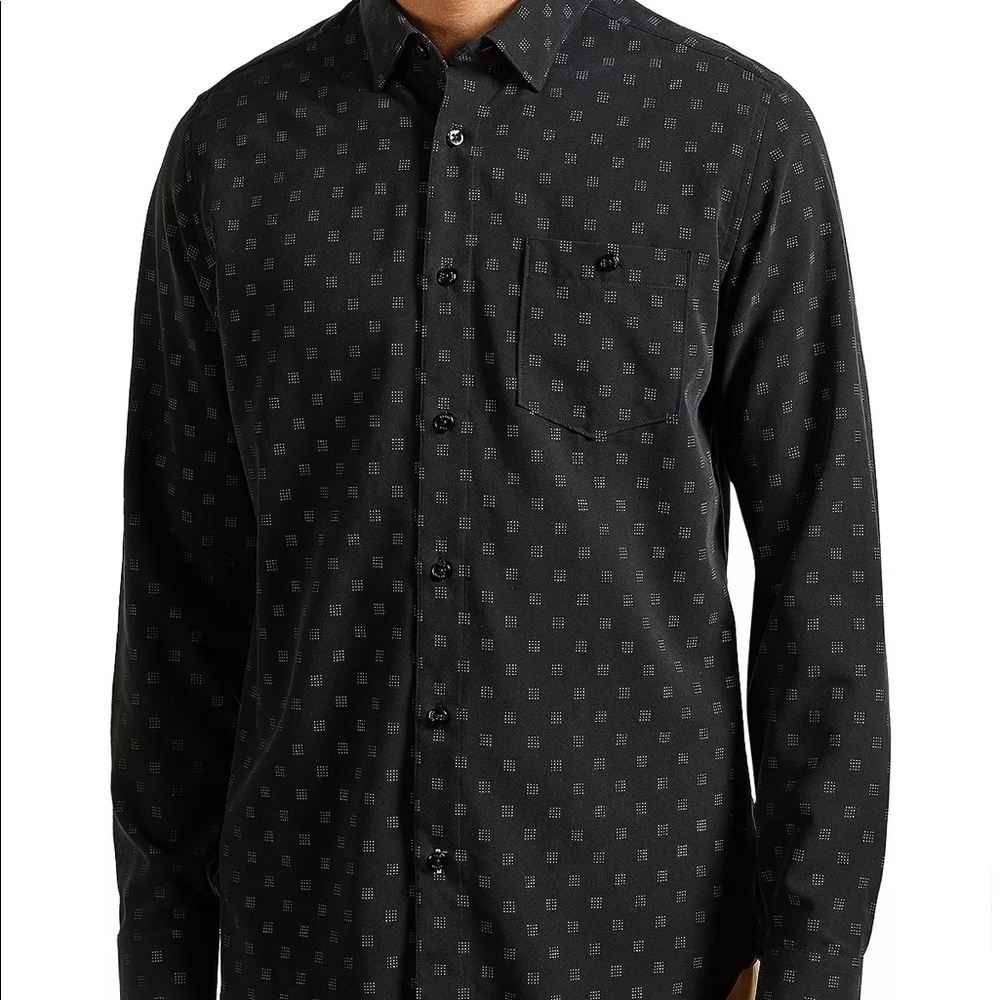 Ted Baker Polynosic Square Printed Shirt